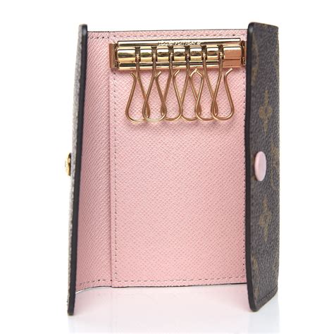 louis vuitton rose ballerine key holder|6 Key Holder Monogram .